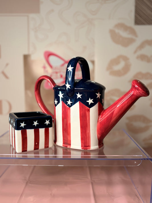Ceramic Americana planters