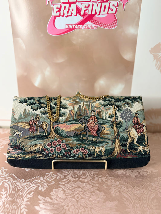 Harry Levine HL U.S.A. tapestry bag (50-60’s)