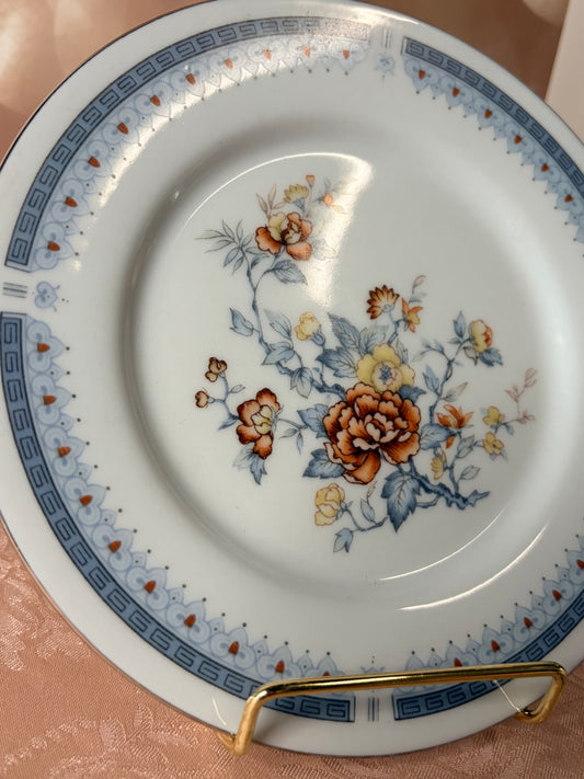Imperial Garden bread and butter wall plate (80’s)