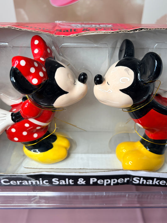 Mickey & Minnie salt & pepper shakers