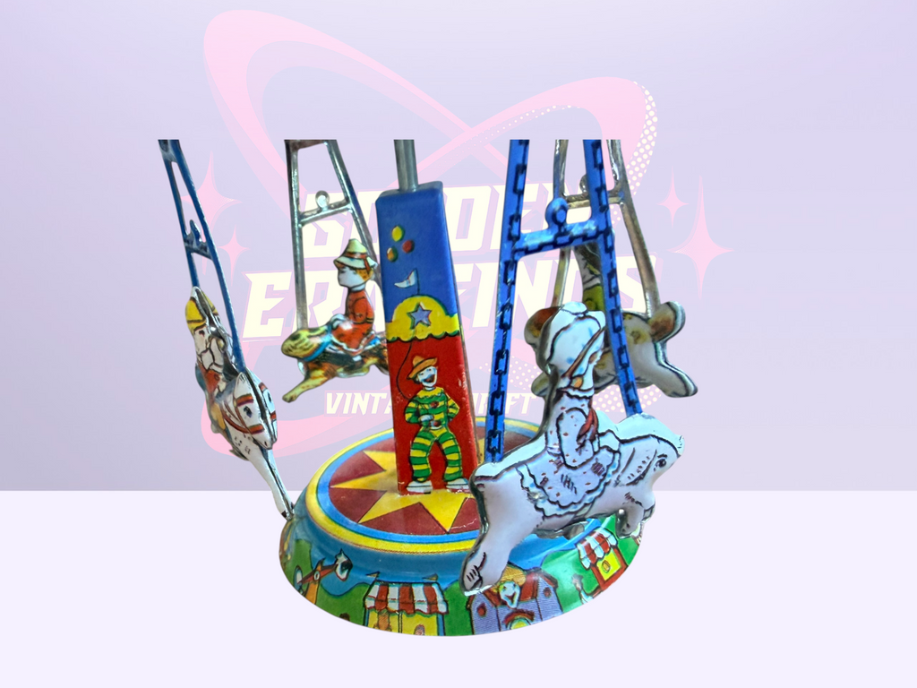 Schylling Carousel tin lithograph ornament