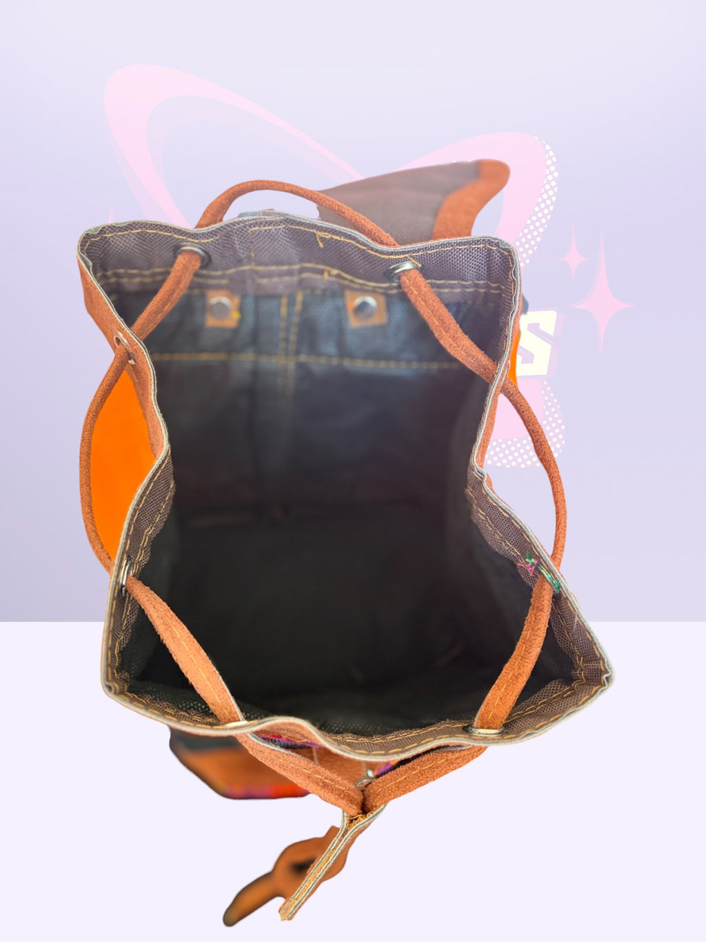 Guatemalan huipil backpack