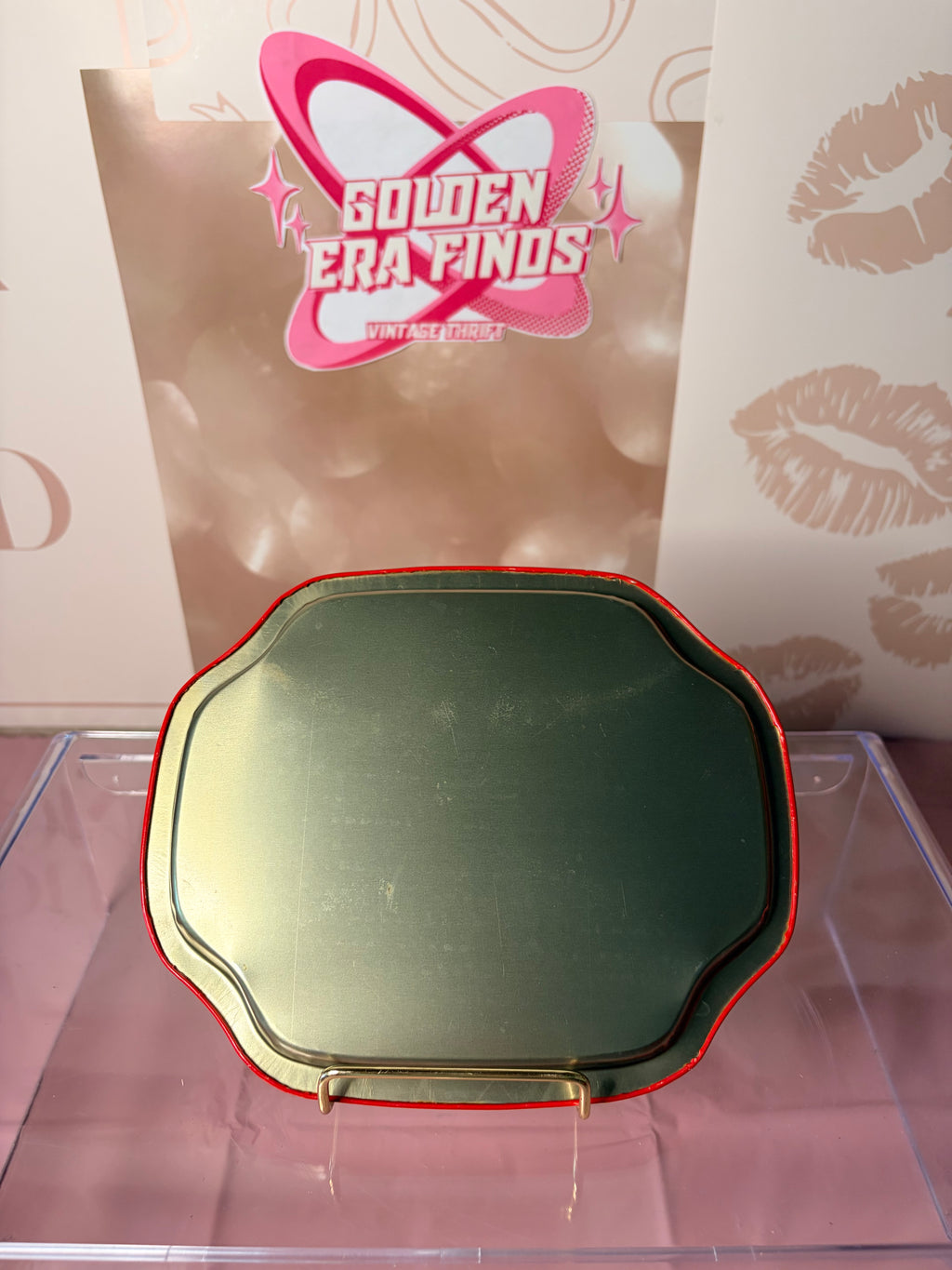 Duck Christmas tray (80’s)