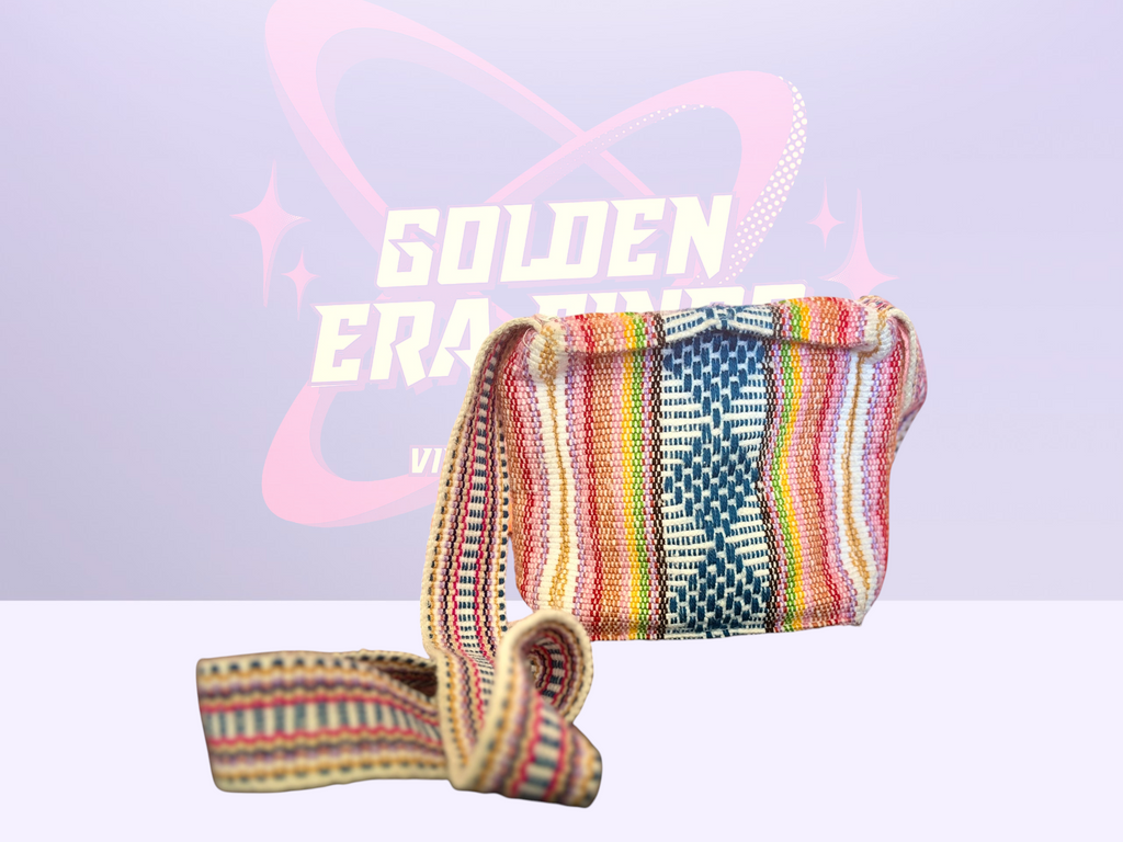 Artesanias MR. PINZON woven boho crossbody bag (90’s)