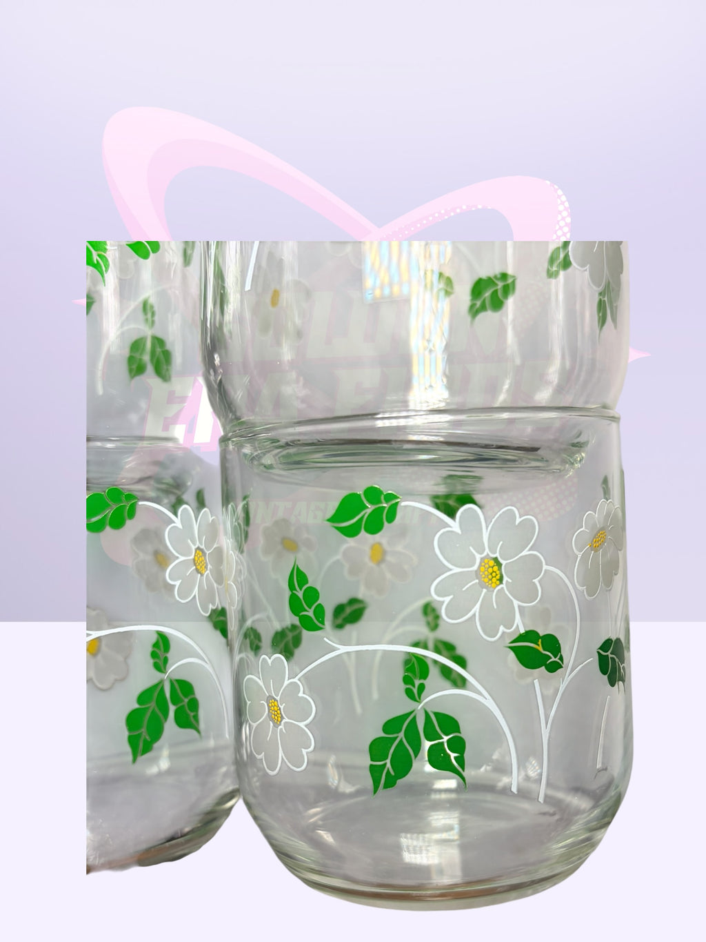 Libbey Daisy glasses (1960’s)