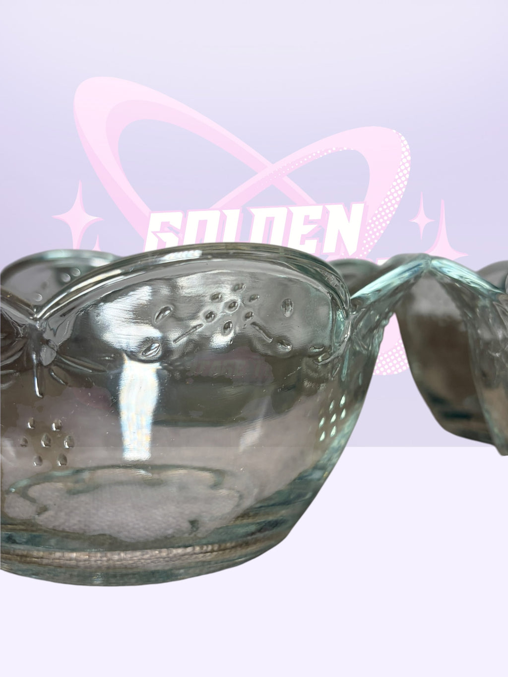Pfaltzgraff "Blossom" 4- glass bowls (90’s)