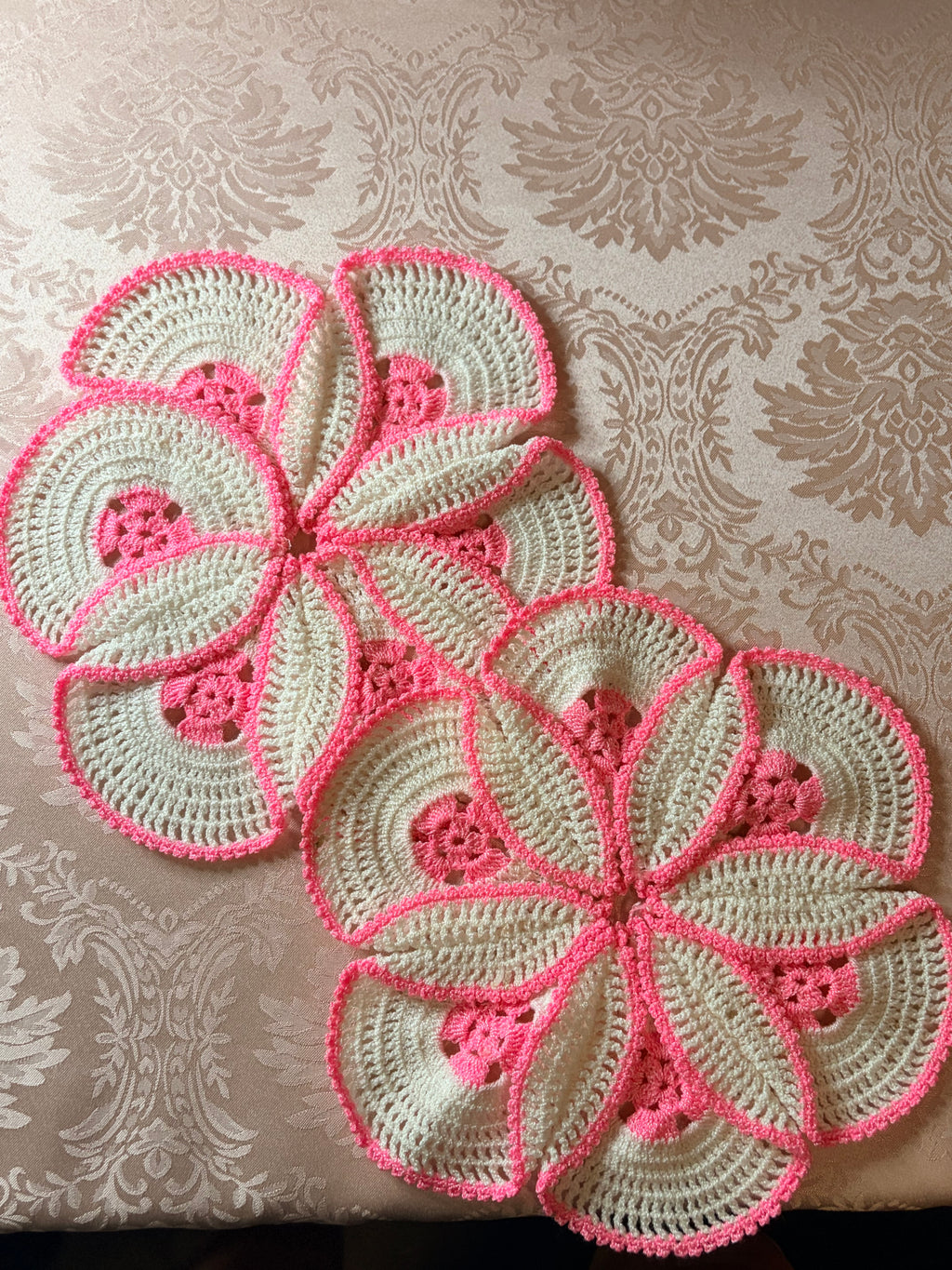 2- 10 in Doilies