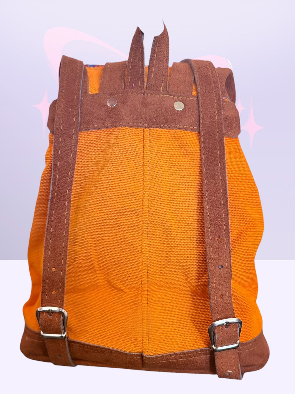 Guatemalan huipil backpack