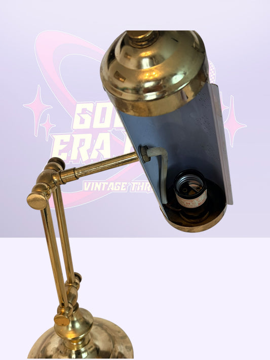 Adjustable brass piano students desk lamp (1970’s)