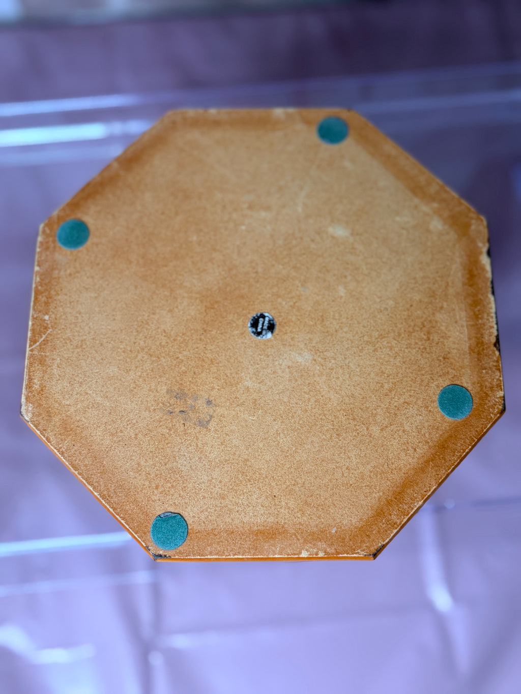 Mele octagonal jewelry box (80’s)