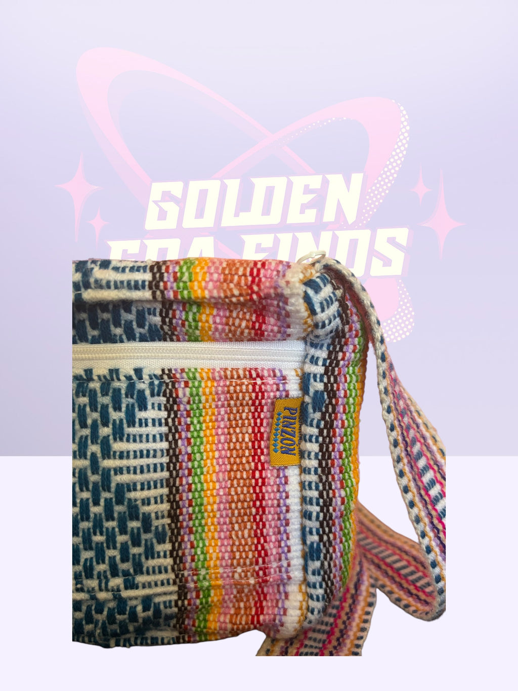 Artesanias MR. PINZON woven boho crossbody bag (90’s)