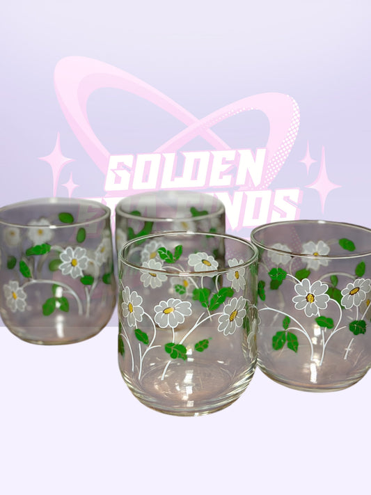 Libbey Daisy glasses (1960’s)