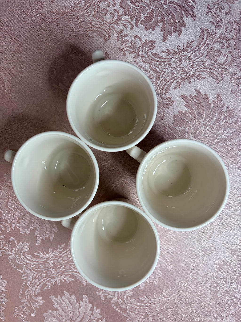 4- Corelle Blue Lily coffee mug made by Corning (80’s)