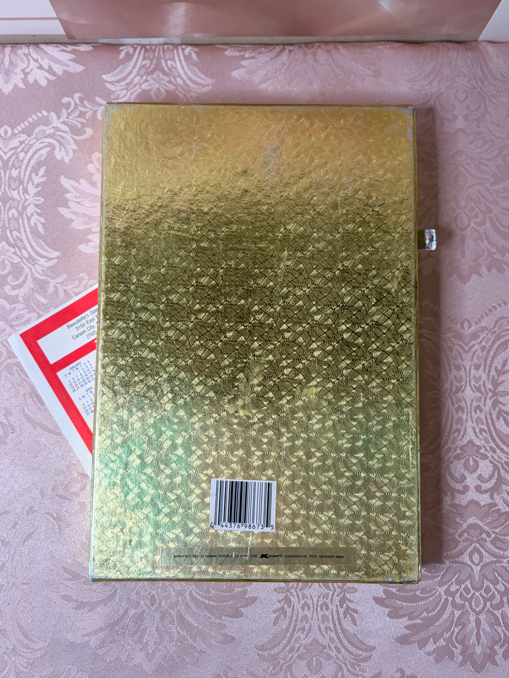 14-carat gold-plated 5-leaf family tree picture frame (90’s)