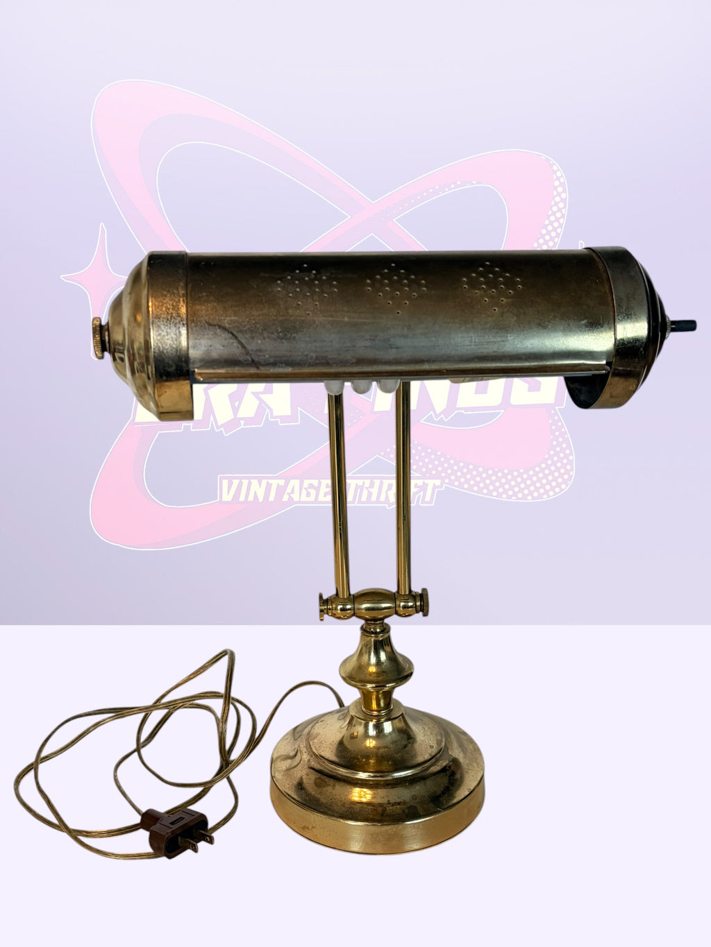 Adjustable brass piano students desk lamp (1970’s)
