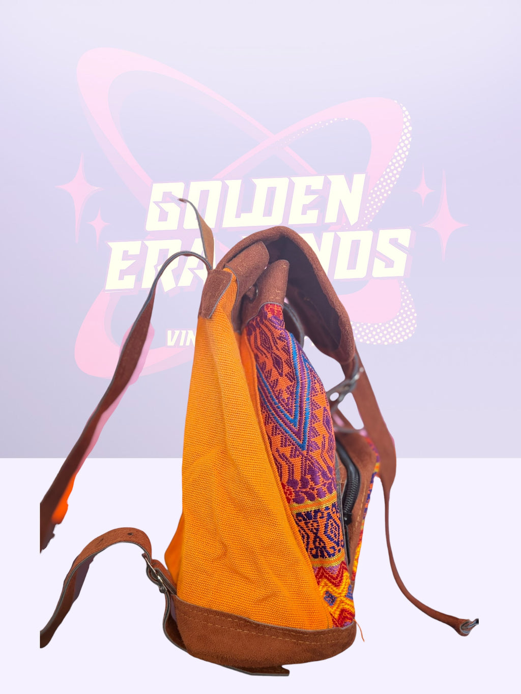 Guatemalan huipil backpack