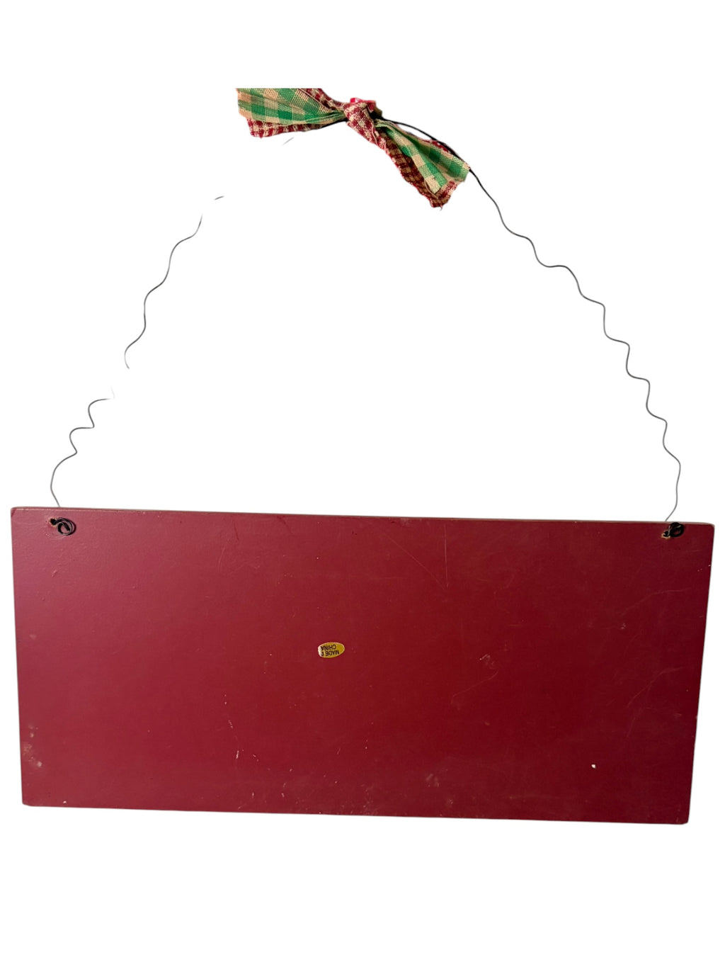 Humorous Christmas Wooden Wall Plaque - Holiday Home Decor Sign (y2k)