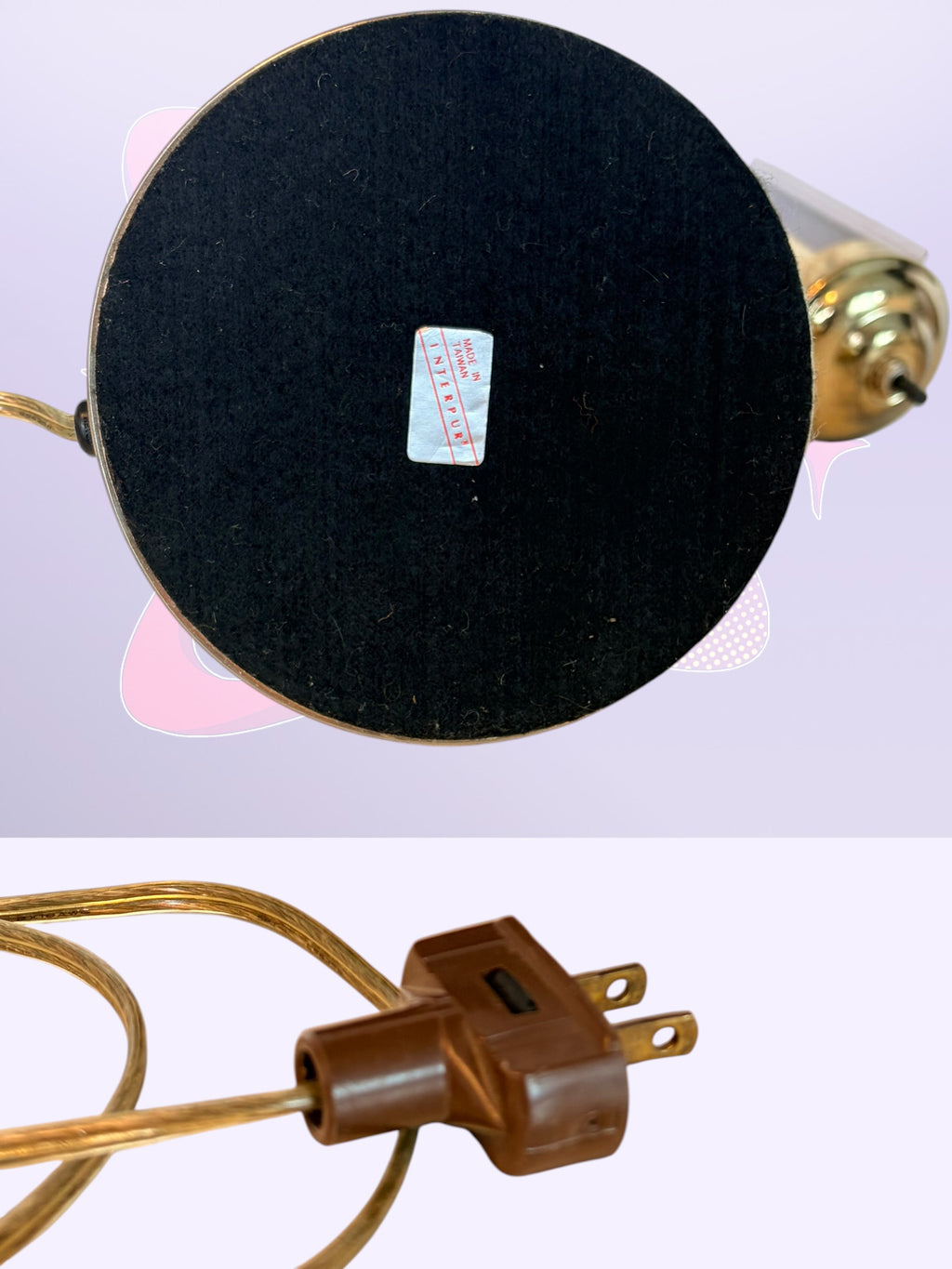Adjustable brass piano students desk lamp (1970’s)