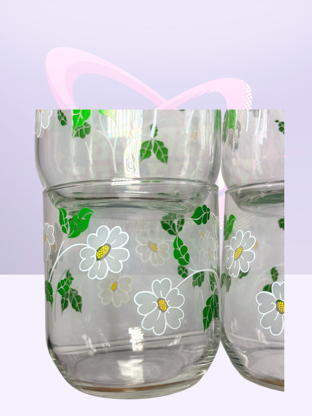 Libbey Daisy glasses (1960’s)