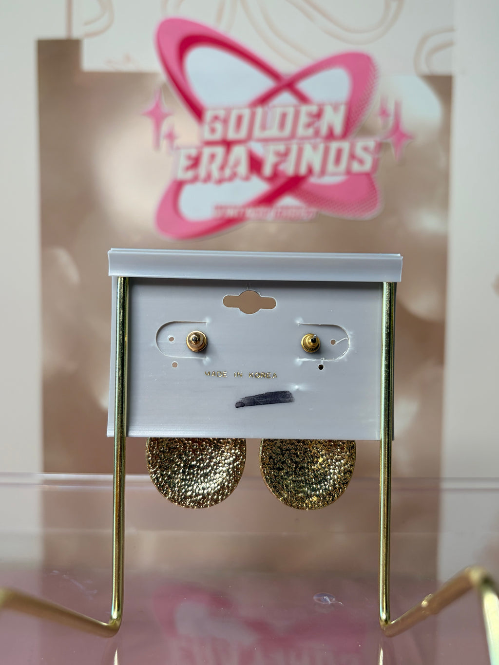 Edgar Berebi gold-tone dangle earrings (80’s)