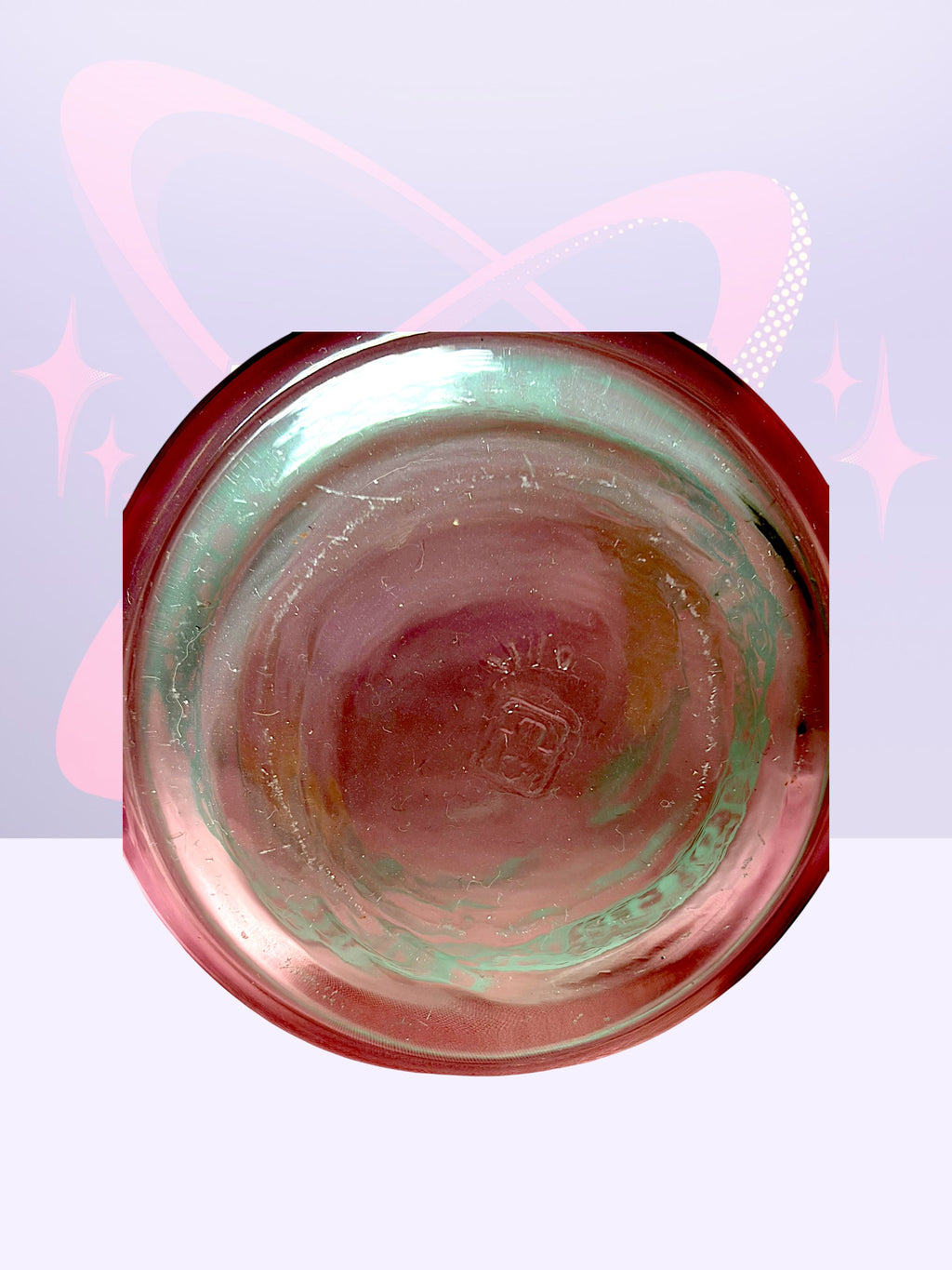 Anchor Hocking 1950 “Roses and Lace” cup