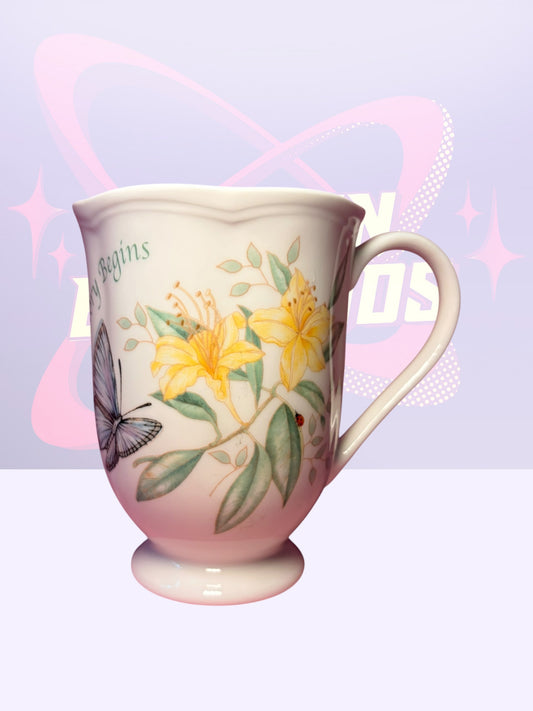 Lenox “Butterfly Meadow” mug