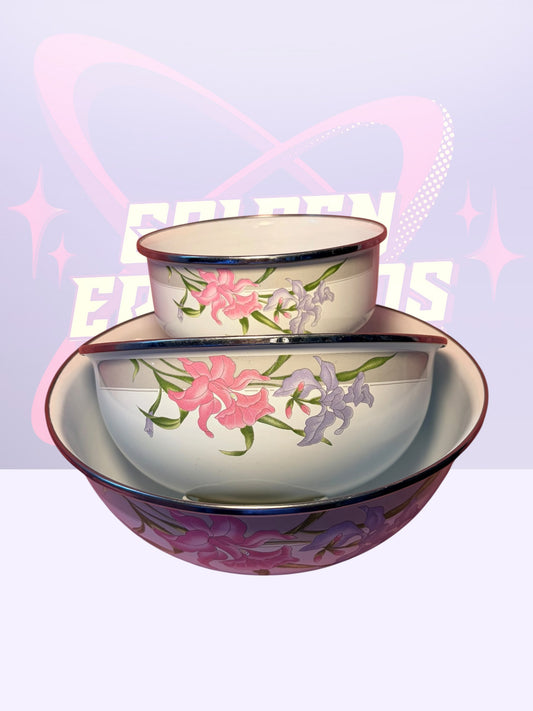 GMI Nesting “Iris” Bowl Set (1980’s)