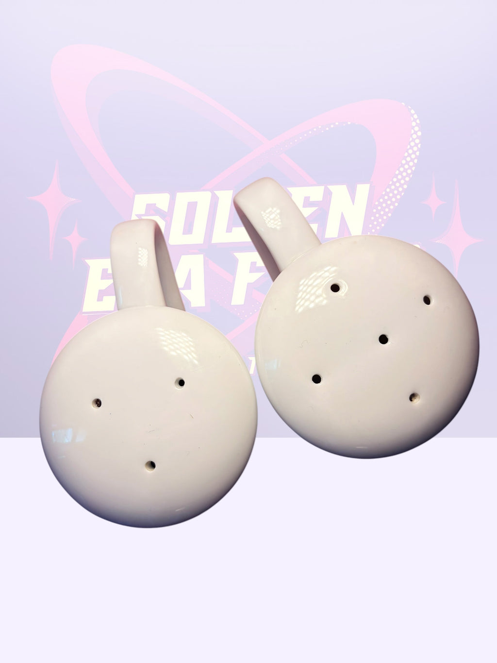90’s Ceramic Salt and Pepper shakers