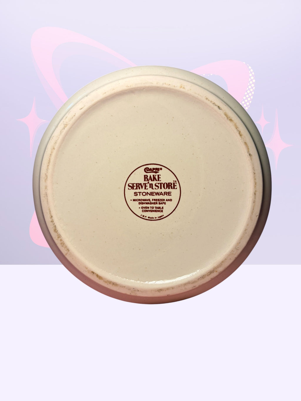 Capri Bake Serve 'N Store utensil holder (1980)